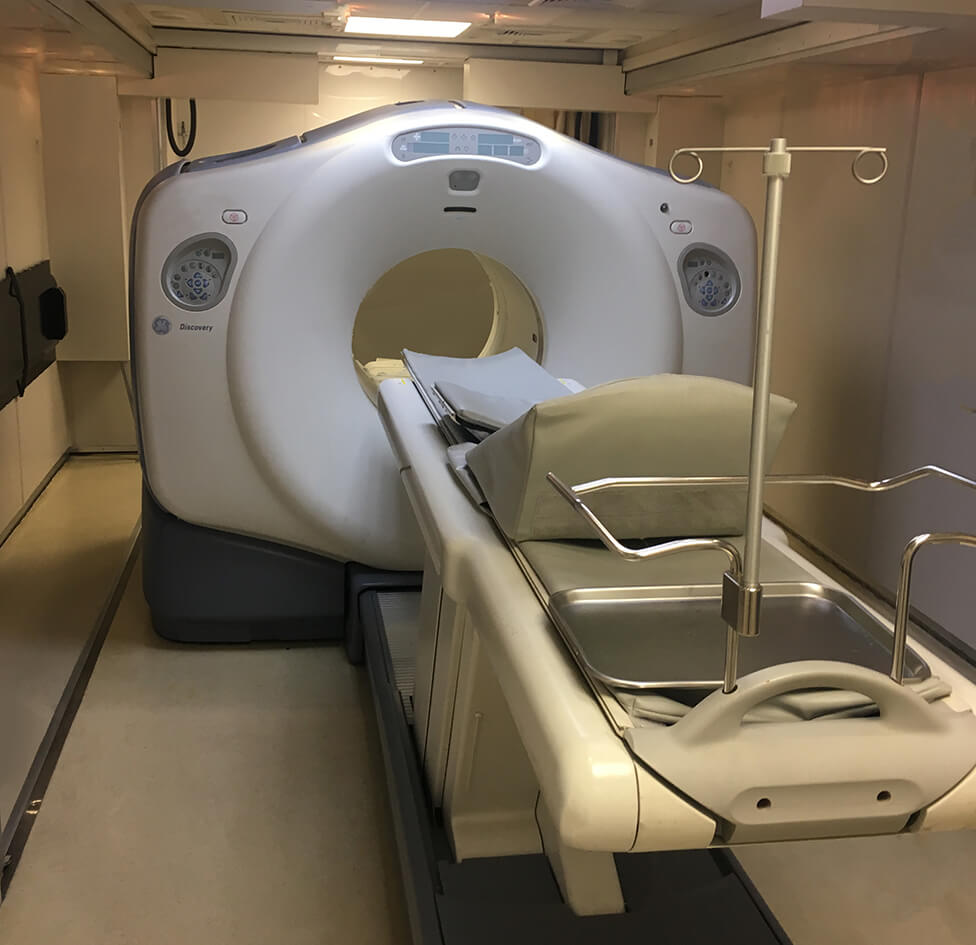 Mobile PETCT Rental Interior - Absolute Medical Imaging